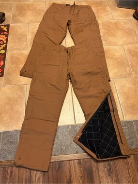 Lot of 2 new Dickies FR Cargo insulated flame resistant Work Pants